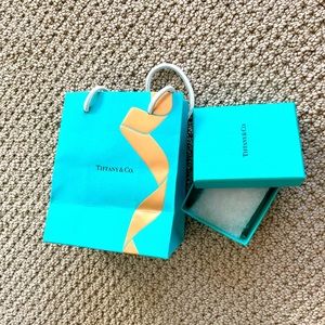 Tiffany & Co jewelry box and gift bag